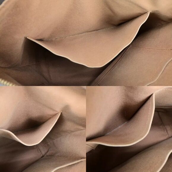 LOUIS VUITTON Logo Totally MM Shoulder Bag Monogram Leather Brown M56689 79YF370 - Picture 11 of 15